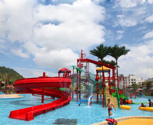 Dobra cena. OEM Aqua Park Plac zabaw Water Slide Włókno szklane Big Water Bounce House w Internecie