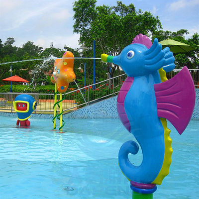 Dobra cena. Water Theme Park Equipment, Fiberglass Water Play Seahorse Spray For Kids w Internecie
