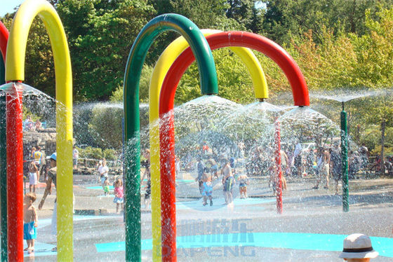 Dobra cena. Playground Water Splash Pad 304L Outdoor Water Sprinkler System Customized w Internecie