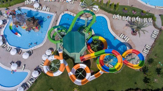 Dobra cena. Amusement Theme Park Rides Big Play Equipment Above Ground Pool Slide Kids w Internecie