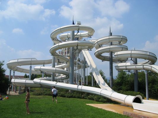Dobra cena. Swimming Pool Outdoor Toys Water Plays Adult Slide Tube Park Playground Games For Kids w Internecie