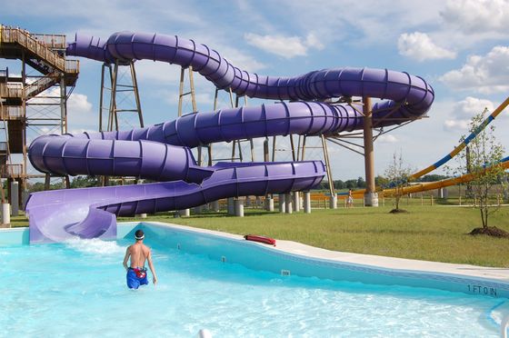 Dobra cena. Zindywidualizowany park rozrywki przejażdżki Włókno szklane dla zabawy Tubowy zjeżdżalnia Aqua Play nad ziemią Park wodny w Internecie