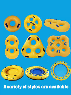 Dobra cena. Aqua Theme Park Slide Swim Ring Inflatable With Handle For Water Game Play w Internecie