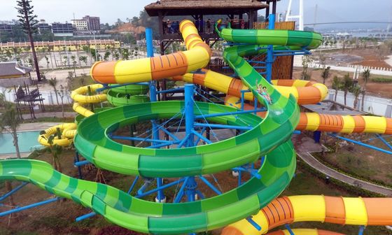 Dobra cena. OEM Outdoor Commercial Water Park Kids Amusement Park Ride Fiberglass Slide w Internecie