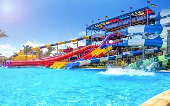 Dobra cena. Attraction Kid Water Park Slide 5m Width For Swimming Pool w Internecie
