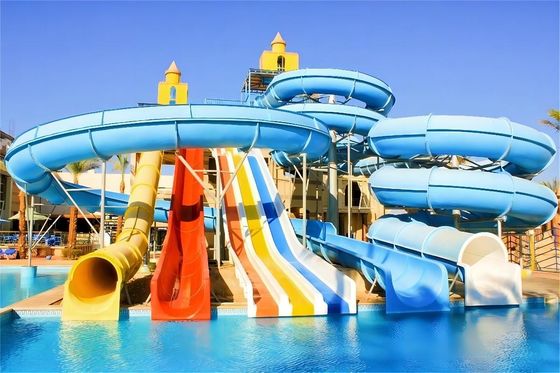 Dobra cena. 8m Height Water Park Slide Underground Swimming Pool Equipment w Internecie