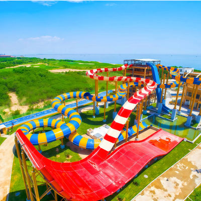 Dobra cena. Commercial Fiberglass Shaped Skyward Spiral Tornado Small And Large Water Slide The Best Way To Attract More Customers To Your Water Park w Internecie