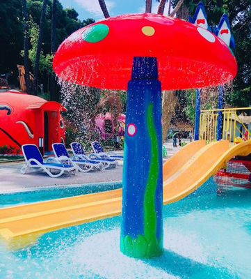 Włókno szklane Wodny Fontanna Grzybów Dostosowana do potrzeb dzieci Spray Park