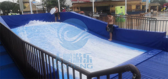OEM Single Surf Wave Pool 304 Maszyna mobilna Surf Rider ze stali nierdzewnej