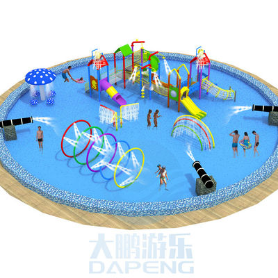 Dobra cena. Family Splash Zone Waterpark Children Commercial Water Play Equipment 20m Dia w Internecie