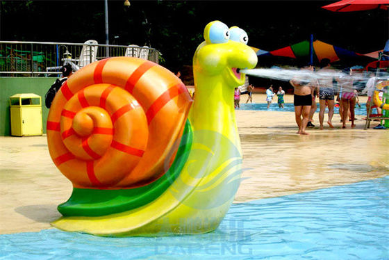 Animal Style Water Splash Pad Dzieci bawią się w basen Ślimak Wodny Spray 1,2m