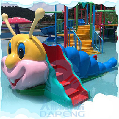 Mini Slide basenowy z włókna szklanego Slide wodny Caterpillar zatwierdzony CE