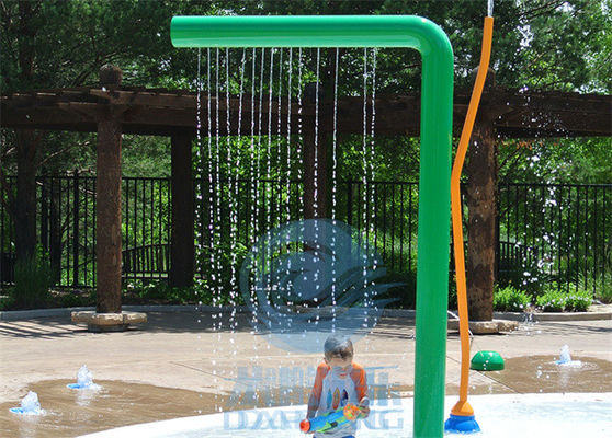 Aqua Park 7 Form Spray Water Curtain, Galwanizowane stalowe konstrukcje wodne dla parku rozpylania