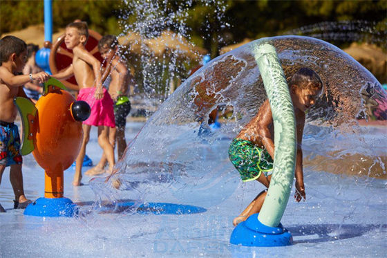 Outdoor Fountain Water Splash Pad 1.2M Fade Erosion Resistant Stainless Steel