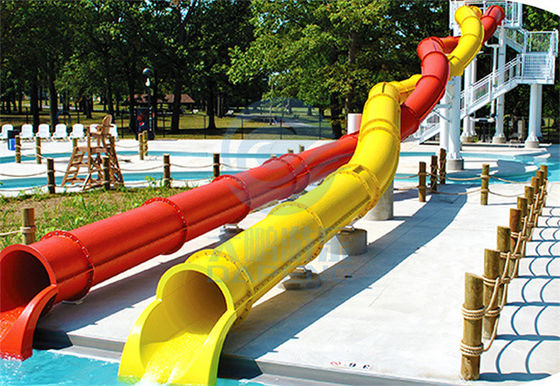 Double Twist Hotel Water Slide Aqua Park Spiralny basen Slide Wysokość 5,0m