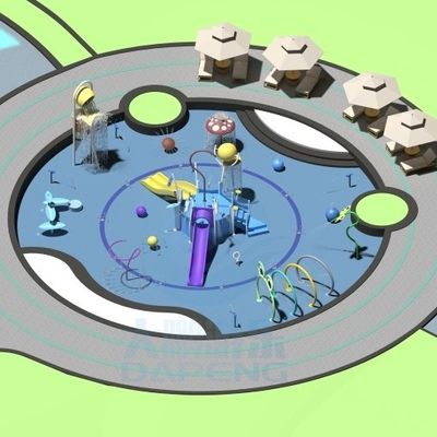 Dobra cena. Nowy projekt gry wodne podkładki do rozpylania Plac zabaw na zewnątrz małe wyposażenie parku wodnego nowoczesne dla dzieci w Internecie