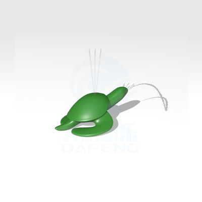 Parki wodne dziecięce podkładki do rozpylania Waddle Pool Sprinkler Equipment Turtle Shape Spray