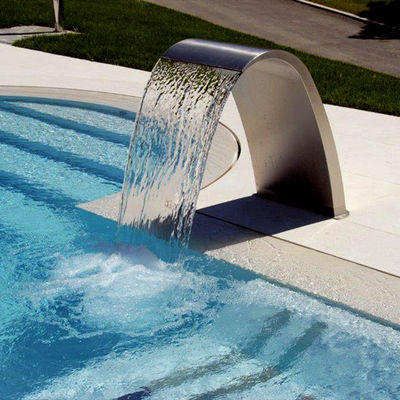 Dobra cena. Swimming Pool Stainless Steel SPA Massage Equipment Waterfall Spray Fountain w Internecie