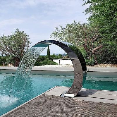 Akcesoria do basenu ze stali nierdzewnej Sprzęt do maskowania głowy SPA Fontany do masażu Wodospady 25m3/h
