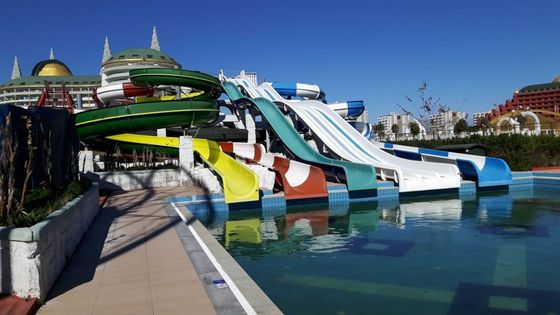Water Amusement Park Rides Game Big Fiberglass Slide for Sale
