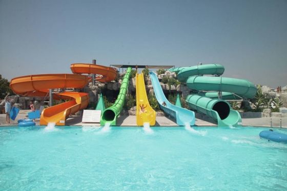 Water Amusement Park Rides Big Slide Fiberglass for Pool Price