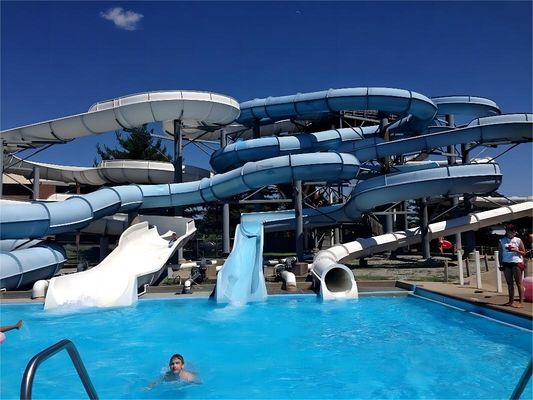 OEM Wydrukowany komercyjny park wodny Plac zabaw Szklanowcowy dla dzieci