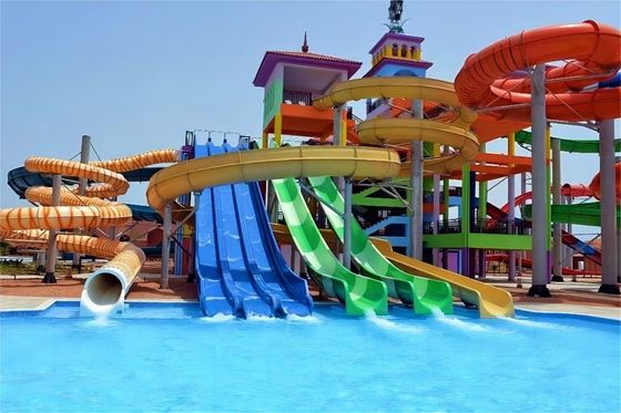Dobra cena. 18.5Kw 3m szerokość wodny park zjeżdżalnia rozrywka park rozrywki obiekty gry w Internecie