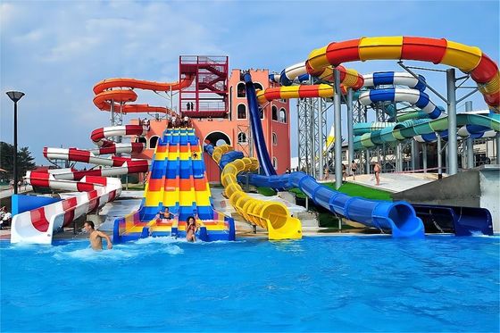 ODM Aqua Park Design Akcesoria do basenu Długie zjeżdżalnie wodne dla dzieci