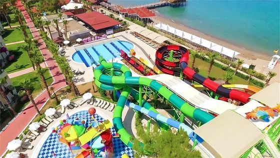 Gorąco zanurzony stalowo zgalwanizowany park rozrywki basen wyposażenie wodne z włókna szklanego