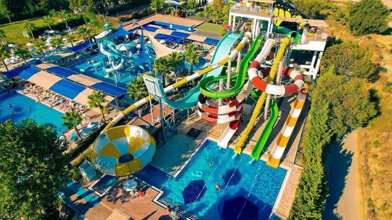 Dzieci Park rozrywki Gry wodne Przejażdżki Basen Pływalny Fiberglass Slide Set