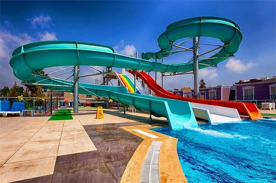 Dobra cena. Karnawał Rozrywki Ride Water Toy Park Aqua Kid Pool Slide Włókno szklane na sprzedaż w Internecie