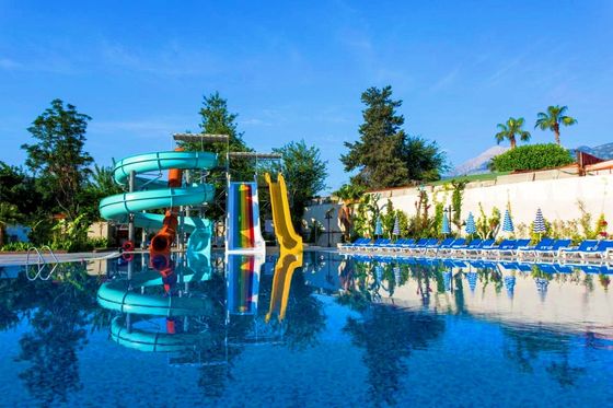 5-12 M szerokość basen gry park wodny zjeżdżalnia dla dorosłych 18,5 kW mocy
