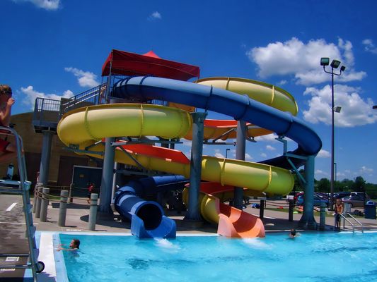 Park wodny Dzieciaki Plac zabaw wodnych Sprzęt do letnich gier
