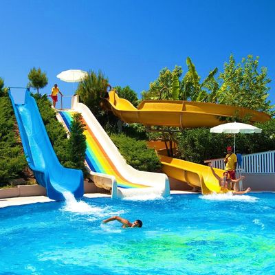Komercyjny ogromny park wodny basen wyposażenie projektowanie wodne lampy ze szkła