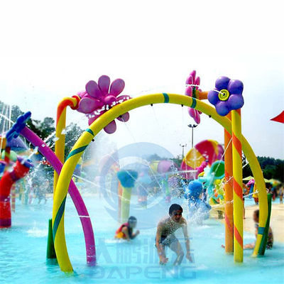 Parki wodne zewnętrzne Sporty wodne Basen pływający Amusement Water Splash Pad Sprinkler kwiatowy