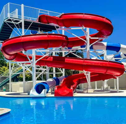Dorośli basen wodny park rozrywki Jeźdźcy, płaszczyźnie z włókna szklanego Combo For Resort, Hotel And Water Park