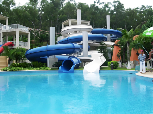 Dobra cena. Hot Sale Fiberglass Slide Water Park Swimming Pool Amusement Machine Equipment Water Slide Manufacturer w Internecie