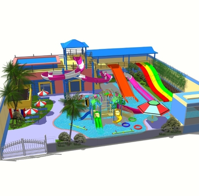 Dobra cena. Medium Size Aqua Park Entertainment Concept Customized Families' Water Park Design For All Ages w Internecie