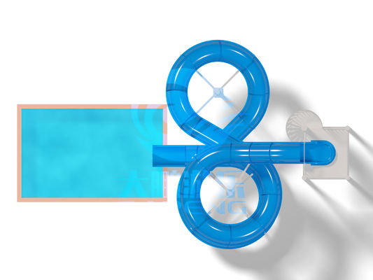 Dobra cena. 6m Height Commercial Water Slide with >150 Person Capacity and 30-60 Days Delivery w Internecie