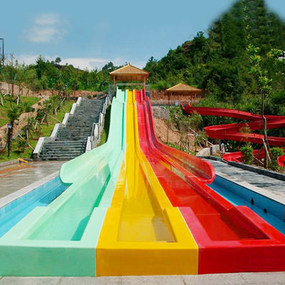 Dobra cena. 9m Height Fiberglass Water Slide with 100m³/slide Water Flow for 5-10 Passengers in Water Park w Internecie