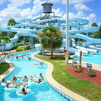 Dobra cena. Customizable Color Fiberglass Water Park Slide Ending with Pool for Kids and Adults w Internecie