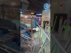 Dzieci, mini zjeżdżalnia wodna z włókna szklanego, zjeżdżalnia wodna Octopus dla dzieci, podjażdżki w parku wodnym