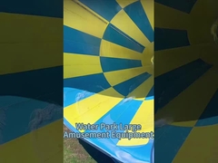 Odporny na promieniowanie UV 14m zjeżdżalnia wodna, komercyjna pułapka i zjeżdżalnia tornado