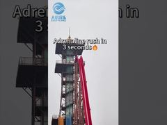 Szybka zjeżdżalnia wodna z włókna szklanego Zjeżdżalnia wodna dla komercyjnego parku rozrywki